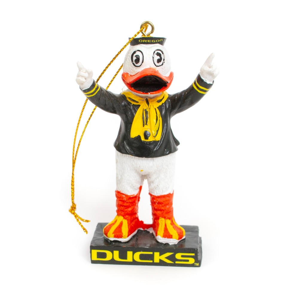 Ducks, Collectibles, Accessories, Evergreen, Mascot pointing up, Christmas, Ornament, 908755